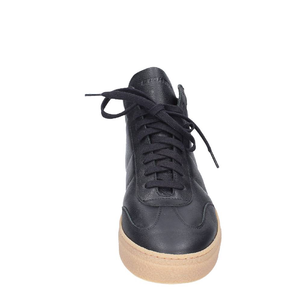 scarpe uomo STOKTON stivaletti nero pelle EY853 Negozi Online