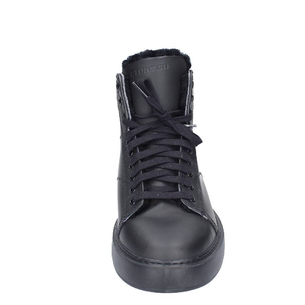 scarpe uomo STOKTON stivaletti nero gomma EY850 Acquista Ora