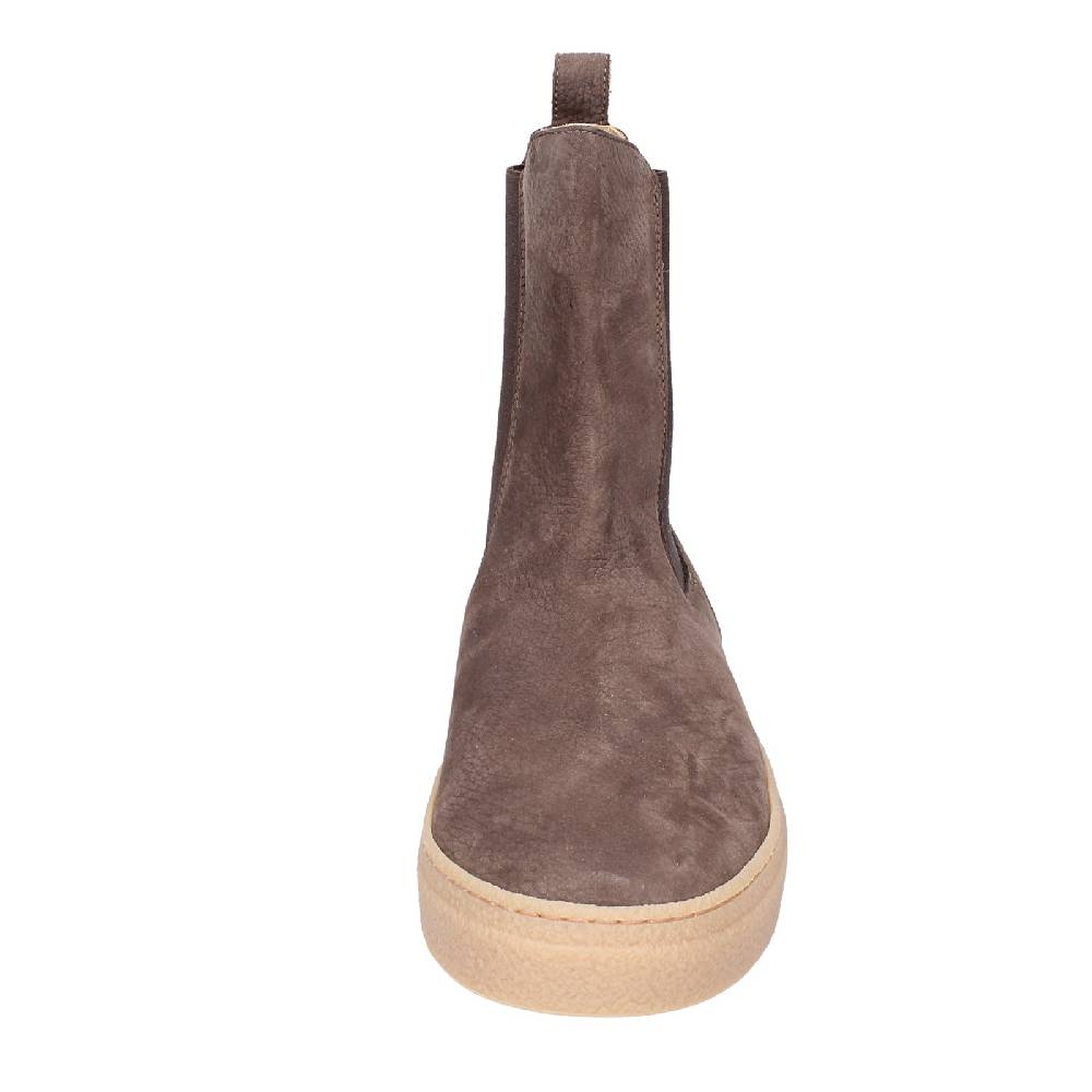 scarpe uomo STOKTON stivaletti marrone pelle nabuk EX39 Fino Al -60%