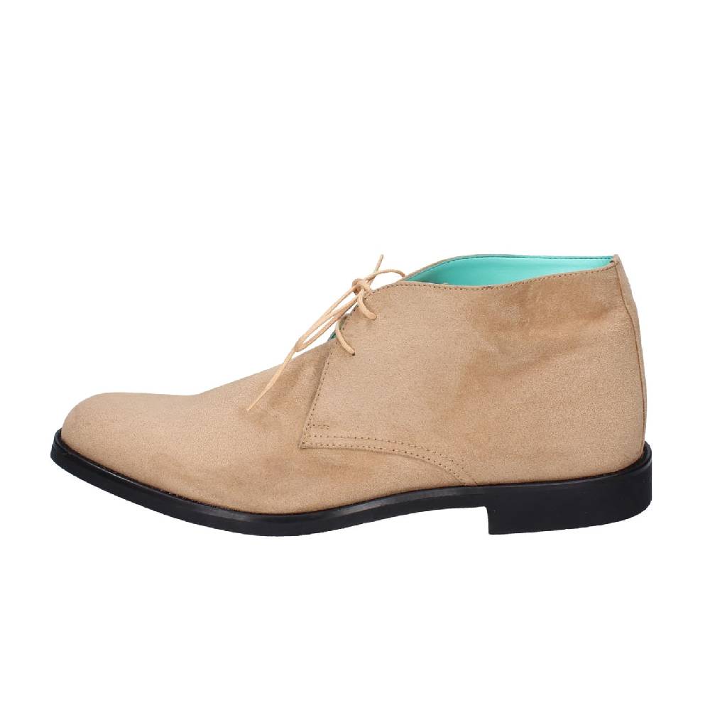 scarpe uomo NAK stivaletti marrone camoscio EY196 Sottocosto