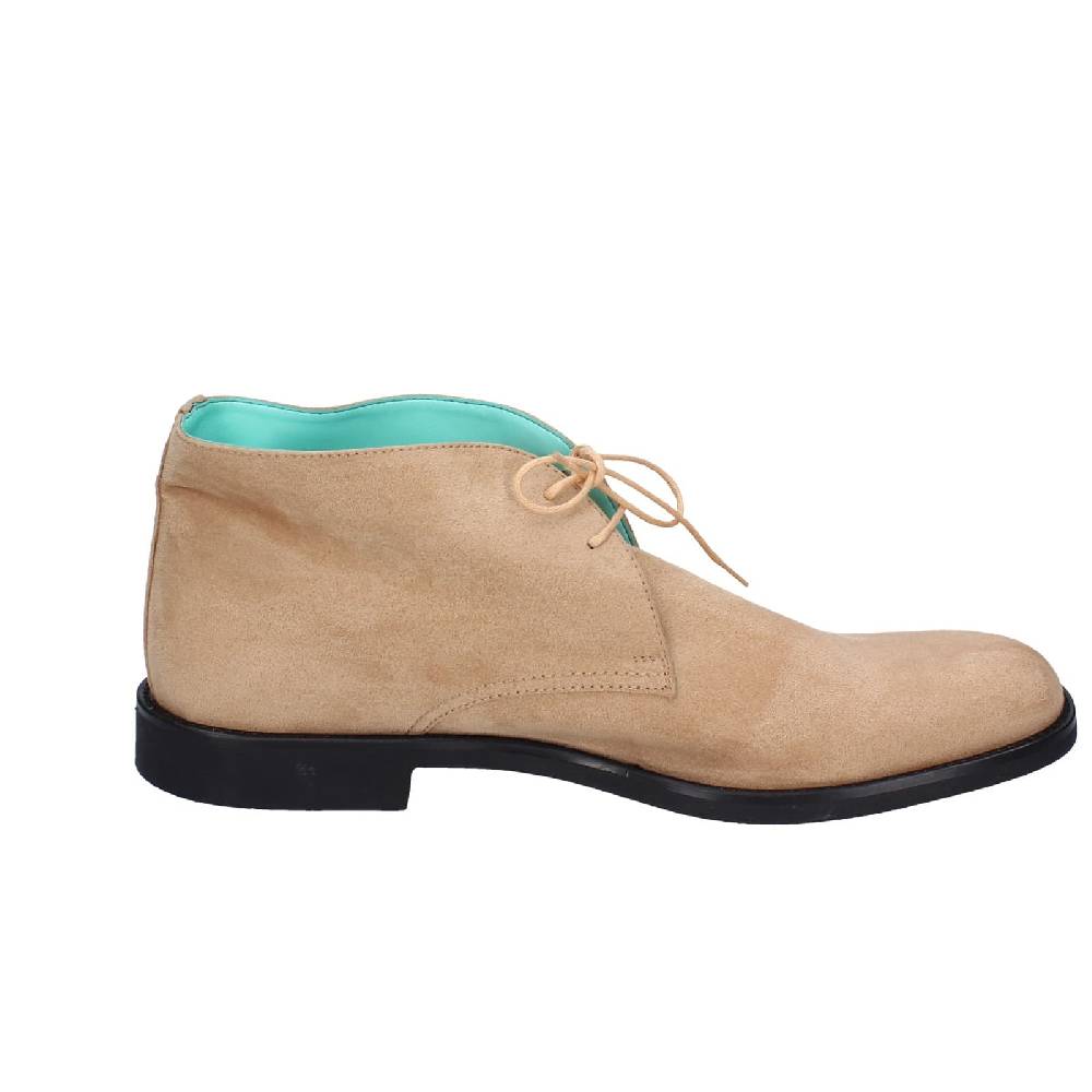scarpe uomo NAK stivaletti marrone camoscio EY196 Sottocosto