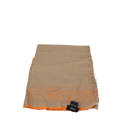 pareo donna NALI' beige cotone arancione AF444 Presa