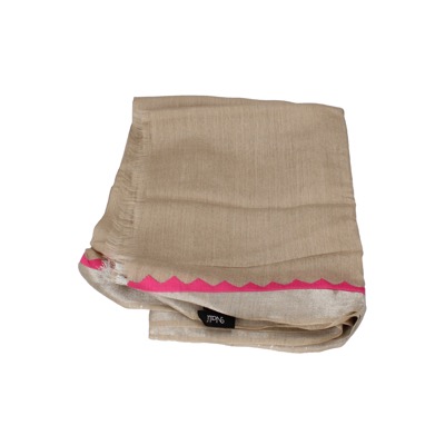 pareo donna NALI' beige seta rosa AF446 Offerta