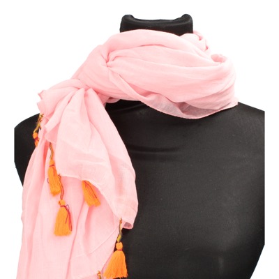 pareo donna NALI' rosa cotone AF449 Outlet