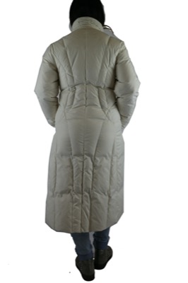 giubbotto donna CIPRES 44 beige poliestere AK227 Qualità