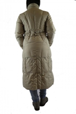 giubbotto donna CIPRES 44 beige poliestere AK227 Qualità