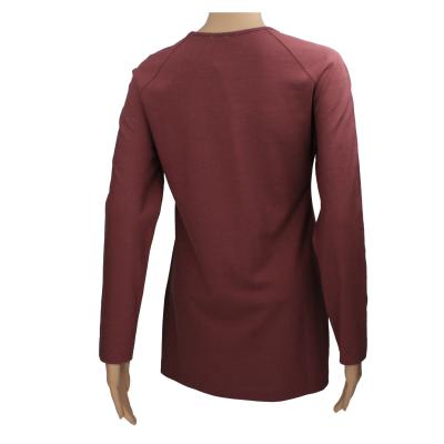maglia donna GENTRY PORTOFINO viola cotone AM492 Spedizione Gratuita