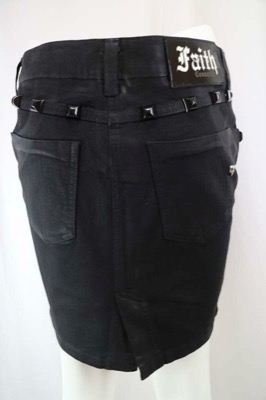 gonna donna FAITH 26 nero cotone AR971 Pezzi Unici