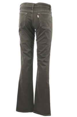 pantaloni donna JECKERSON 26 marrone cotone AM200 Sottocosto