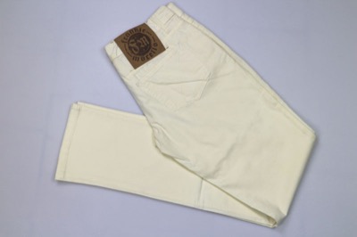 pantaloni donna FRANKIE MORELLO 29 beige cotone AN150 Offerte