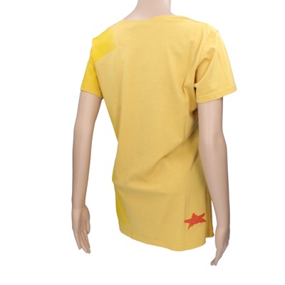 maglia donna ISHIKAWA tg. M giallo cotone AR113 2025