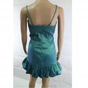 vestito donna CASTADIVA verde poliestere AM435 Ultimi tre giorni