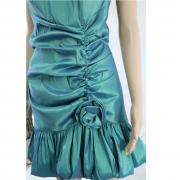 vestito donna CASTADIVA verde poliestere AM435 Ultimi tre giorni