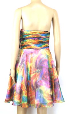 vestito donna ANTONIO NOTARO 50 multicolore poliestere AM437 Spedizione Gratuita