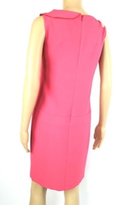 vestito donna BIANCOGHIACCIO 40 rosa poliestere AM281 Consegna Veloce