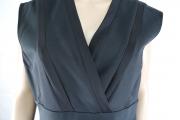 vestito donna BIANCOGHIACCIO 48 nero cotone AM362 Convenienza