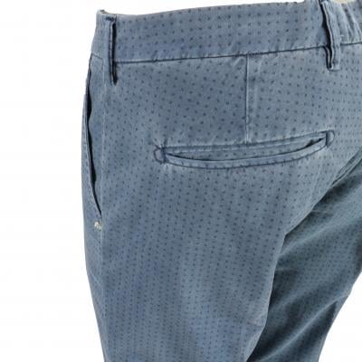 pantaloni uomo ENTRE AMIS 52 blu tessuto T. AMERICA CZ23 Offerta