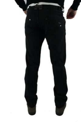 pantaloni uomo HEAVEN TWO 30 nero cotone AM476 Online