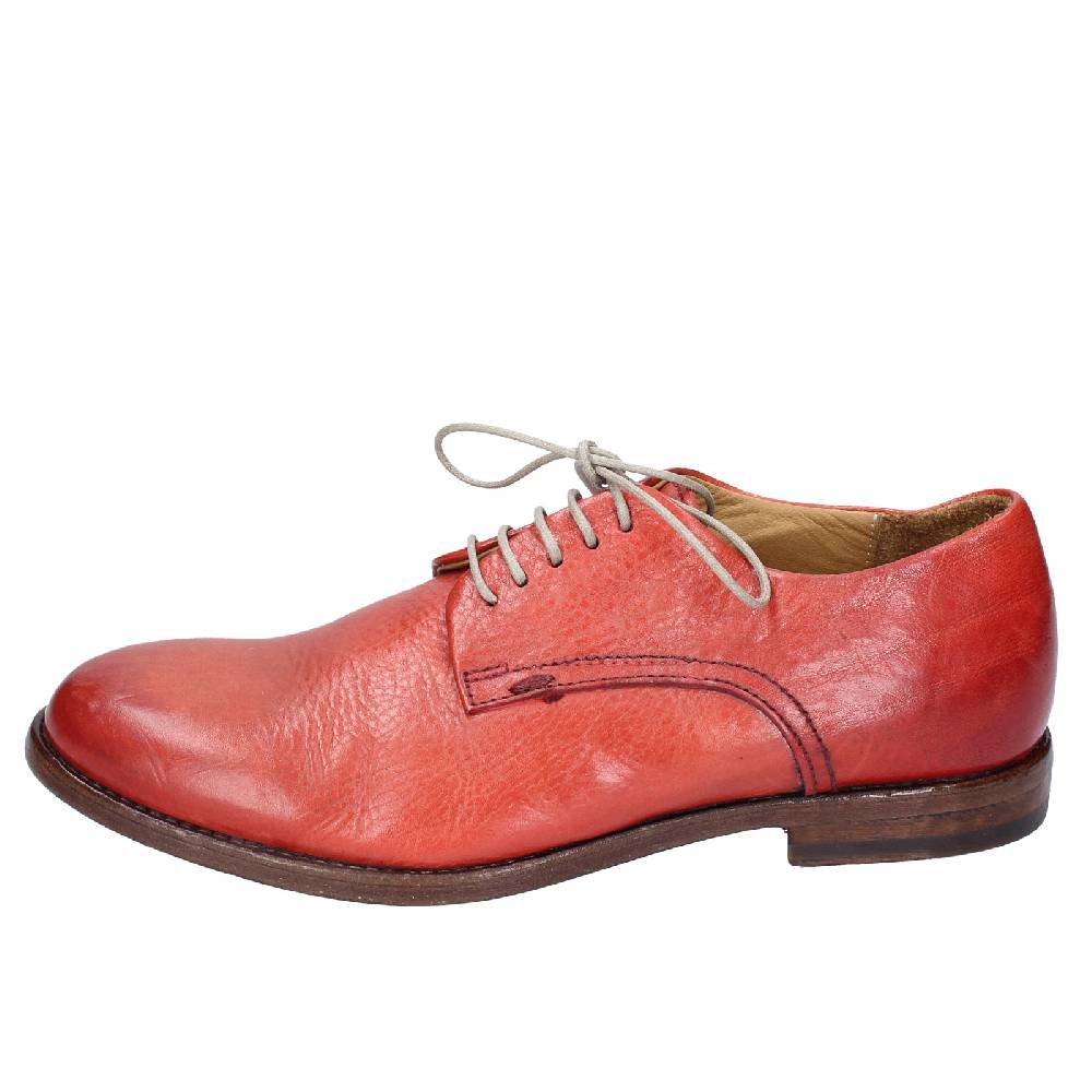 scarpe donna MOMA classiche rosso pelle VINTAGE EX488 In Vendita