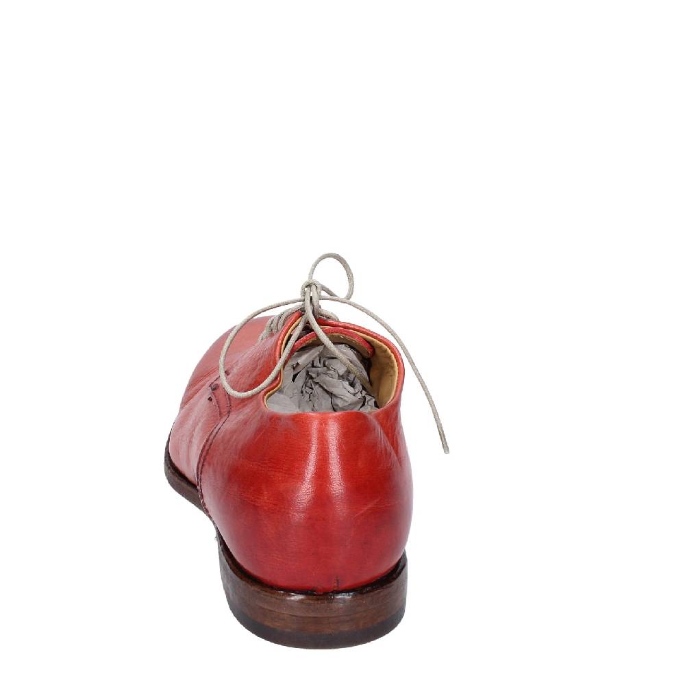 scarpe donna MOMA classiche rosso pelle VINTAGE EX488 In Vendita