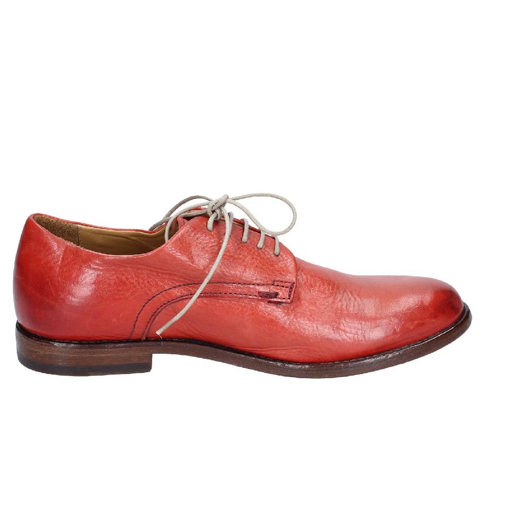 scarpe donna MOMA classiche rosso pelle VINTAGE EX488 In Vendita