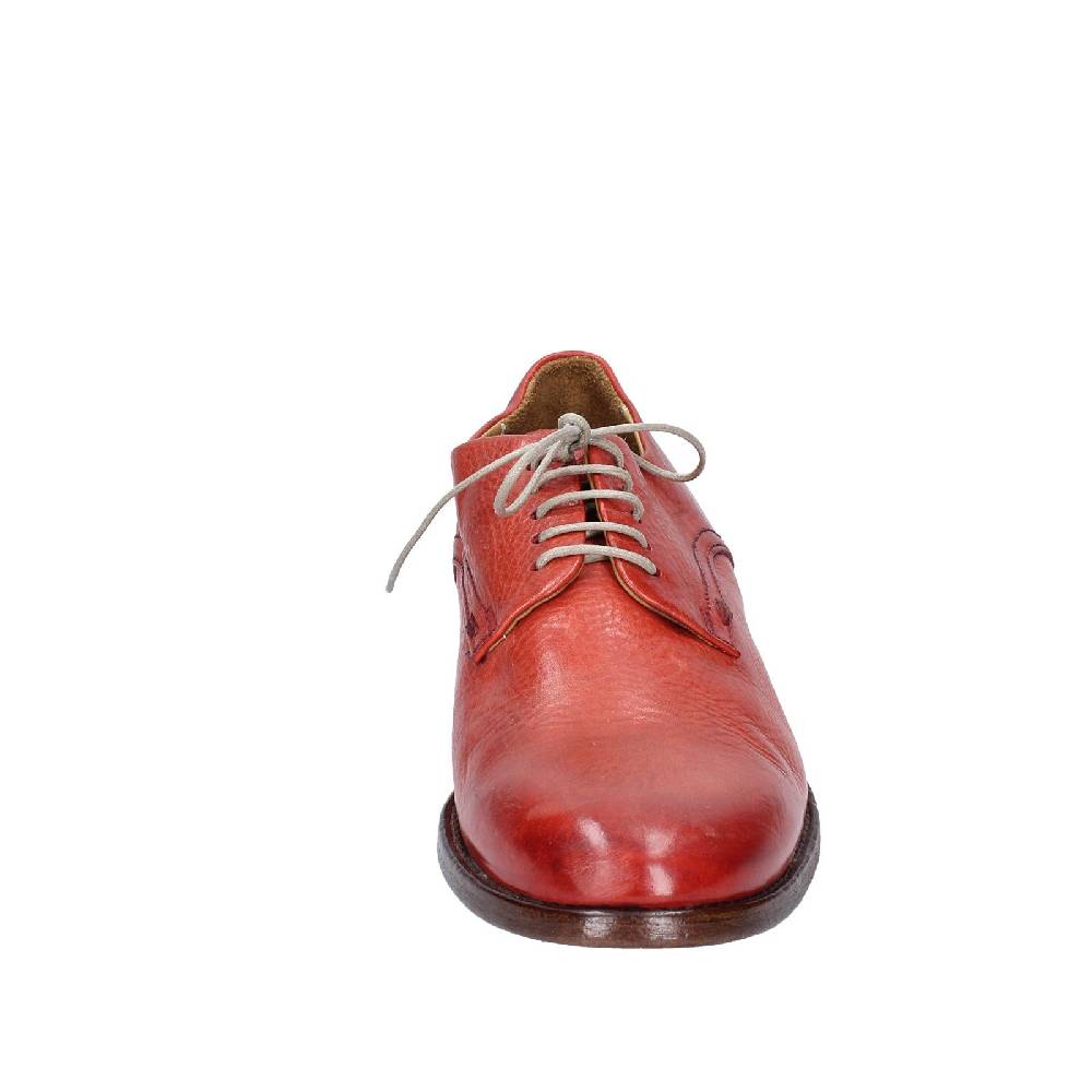 scarpe donna MOMA classiche rosso pelle VINTAGE EX488 In Vendita