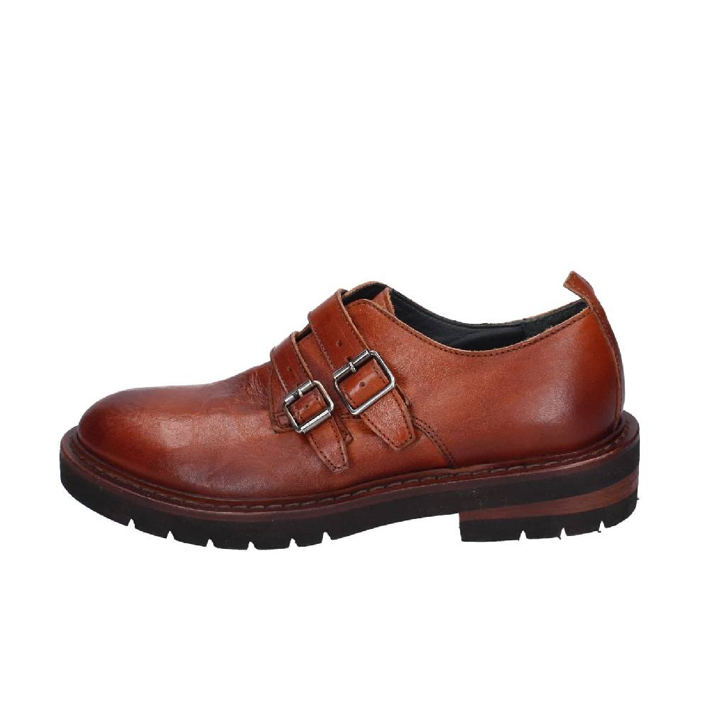 scarpe donna MOMA classiche marrone pelle 84301F-VAR EY474 Saldi