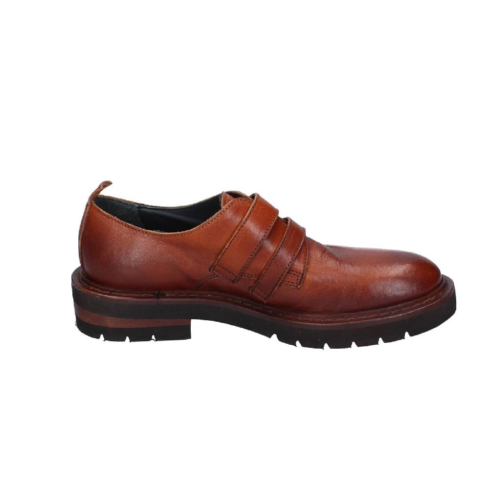 scarpe donna MOMA classiche marrone pelle 84301F-VAR EY474 Saldi