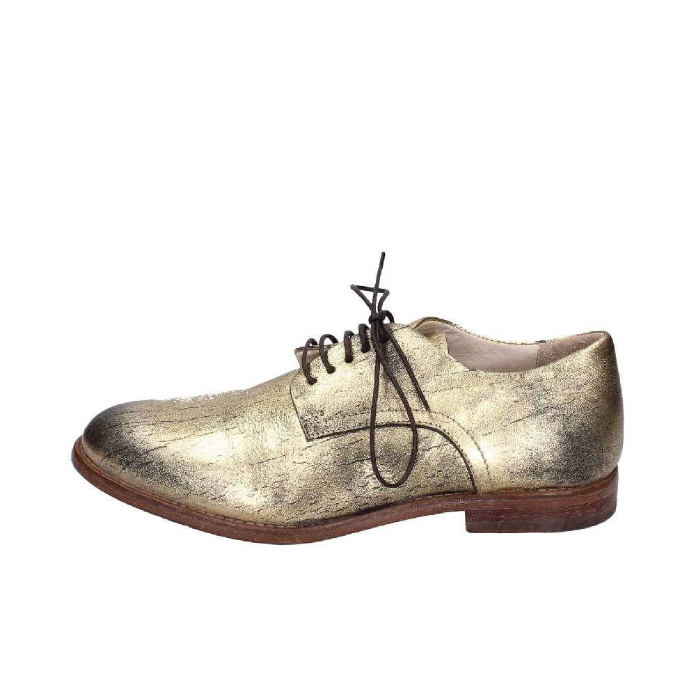 scarpe donna MOMA classiche oro pelle EZ899 Offerte