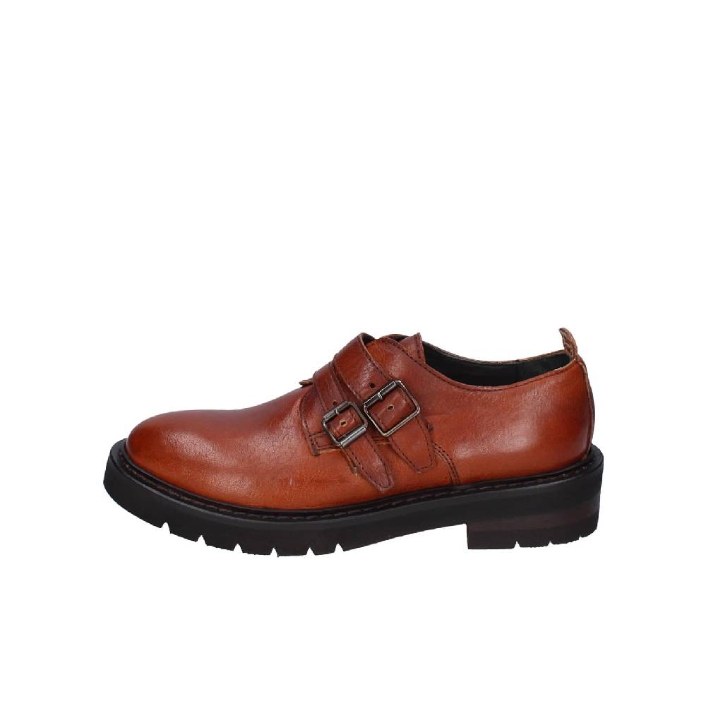 scarpe donna MOMA classiche marrone pelle 84301F-VAR EY441 Vendita Calda