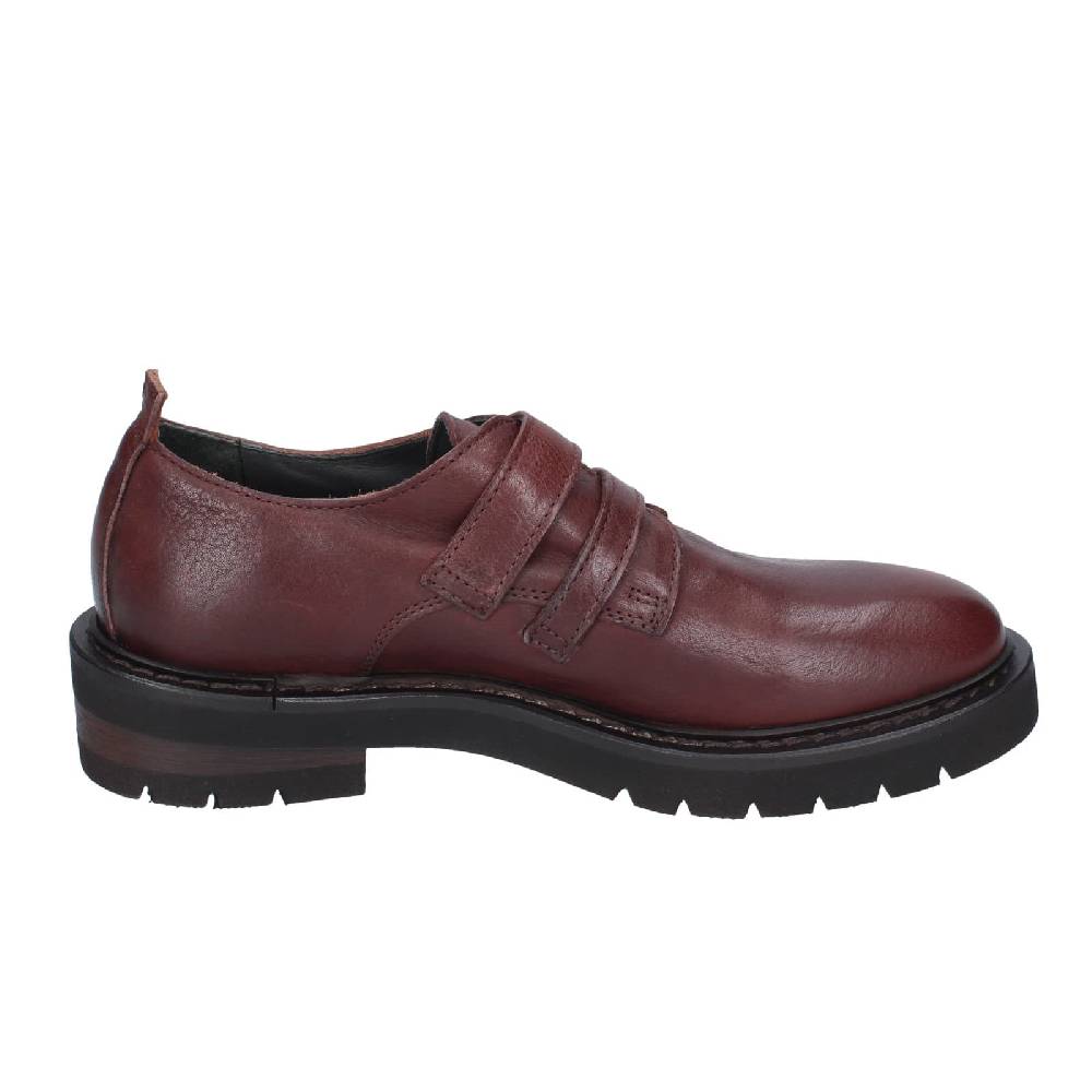 scarpe donna MOMA classiche marrone pelle 84301F EY544 Nuova