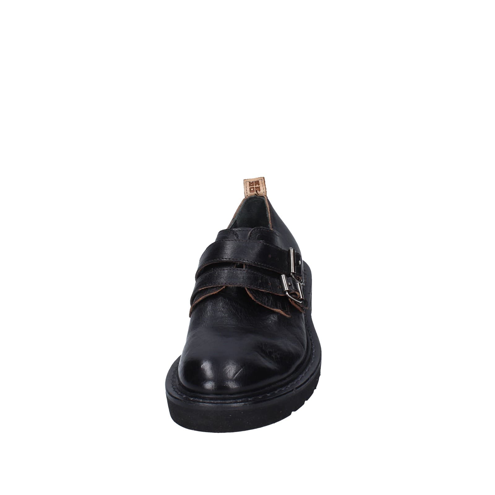scarpe donna MOMA classiche nero pelle 84301F-VAR EY476 Moda