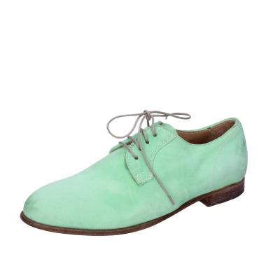 scarpe donna MOMA classiche verde camoscio BK131