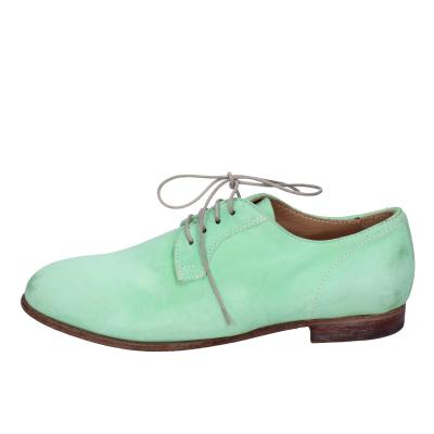 scarpe donna MOMA classiche verde camoscio BK131 2025