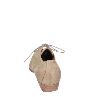scarpe donna MOMA classiche beige camoscio BH329 Italy