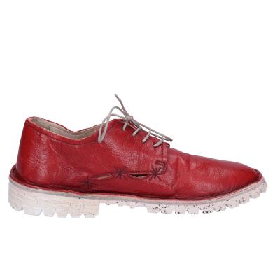 scarpe donna MOMA classiche rosso pelle BH273 2025