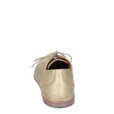 scarpe donna MOMA classiche platino pelle BE487 Nuovo