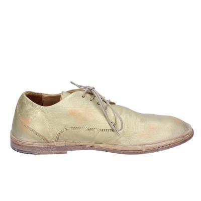 scarpe donna MOMA classiche platino pelle BE487 Nuovo