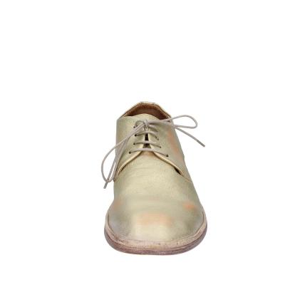 scarpe donna MOMA classiche platino pelle BE487 Nuovo