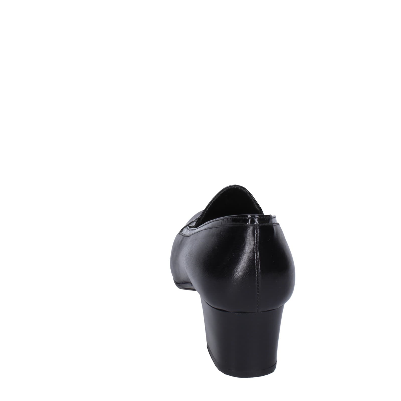 scarpe donna CONFORT decollete nero pelle vernice EZ413 Fino Al -60%
