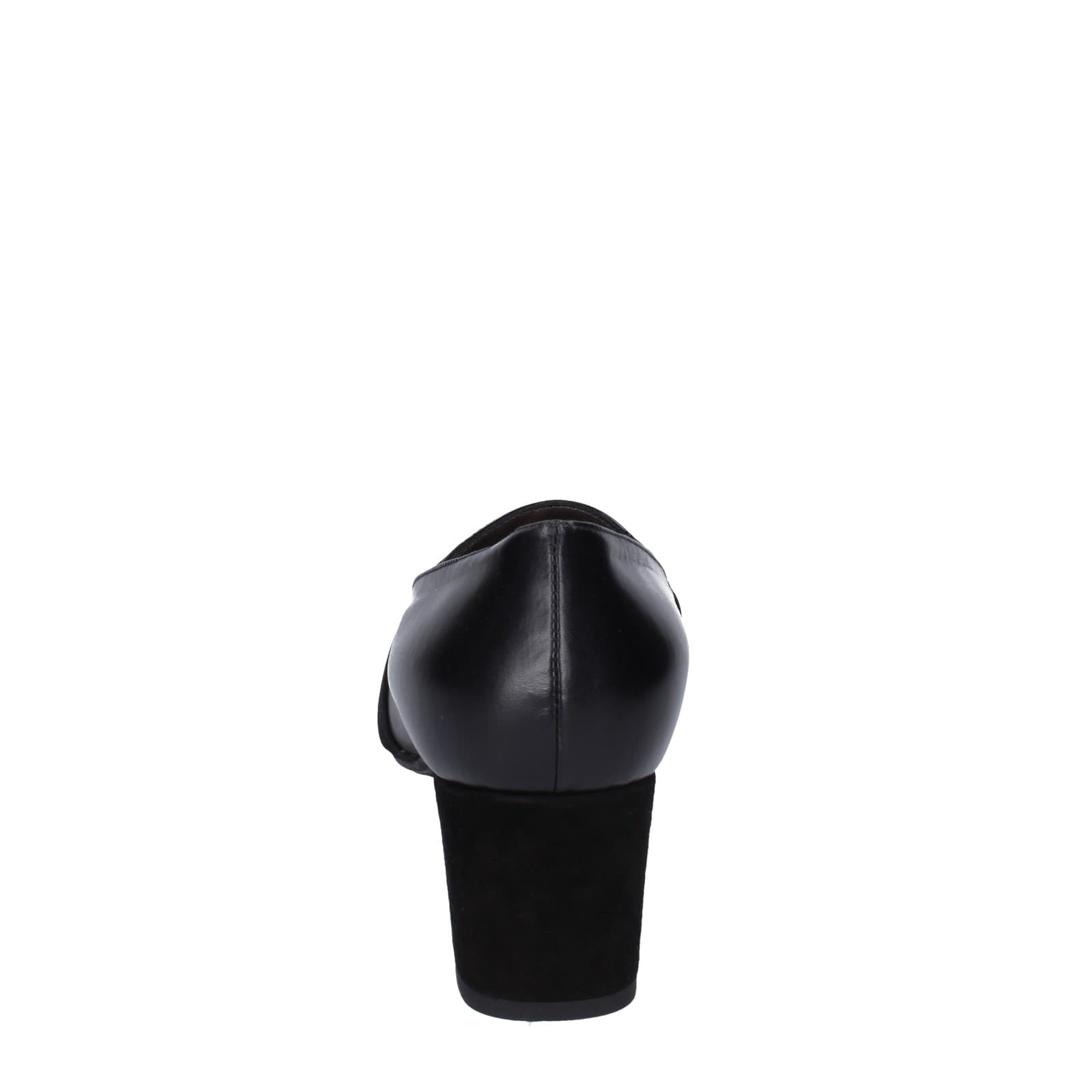 scarpe donna CONFORT decollete nero pelle vernice EZ410 Novità