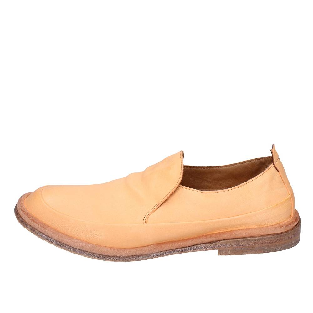 scarpe donna MOMA mocassini arancione pelle 1ES453 EY633 In Vendita