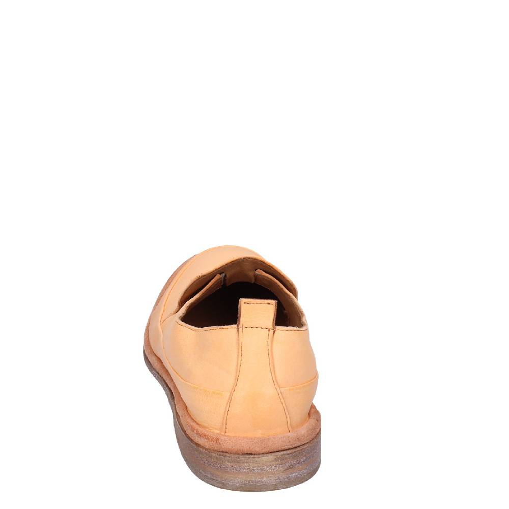 scarpe donna MOMA mocassini arancione pelle 1ES453 EY633 In Vendita