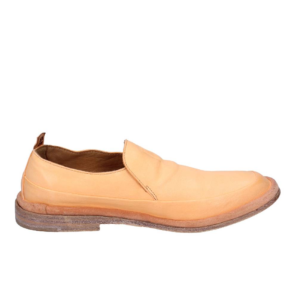 scarpe donna MOMA mocassini arancione pelle 1ES453 EY633 In Vendita