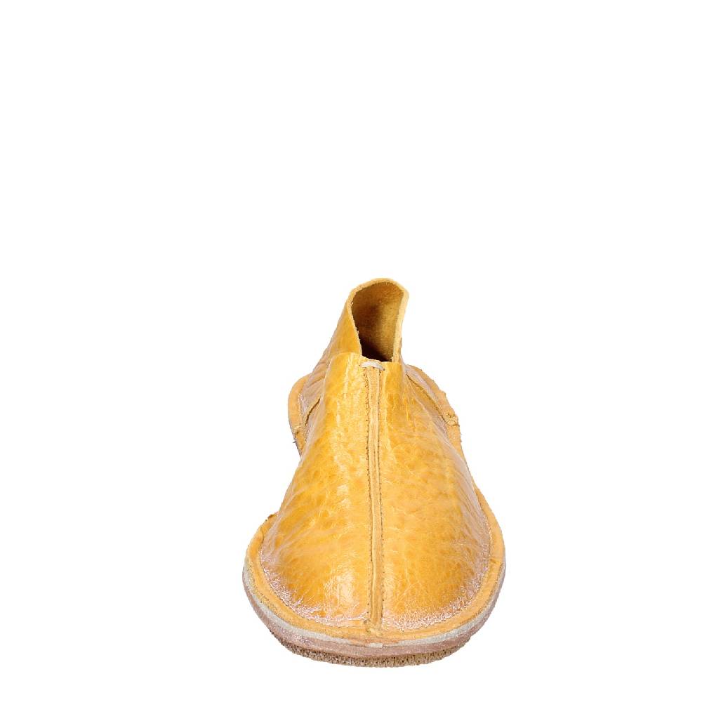 scarpe donna MOMA mocassini giallo pelle 1FS438 EY637 Comprare a buon mercato