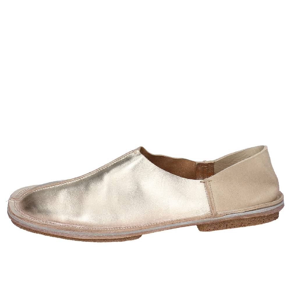 scarpe donna MOMA mocassini platino pelle 1FS438 EY636 Vendita Economica