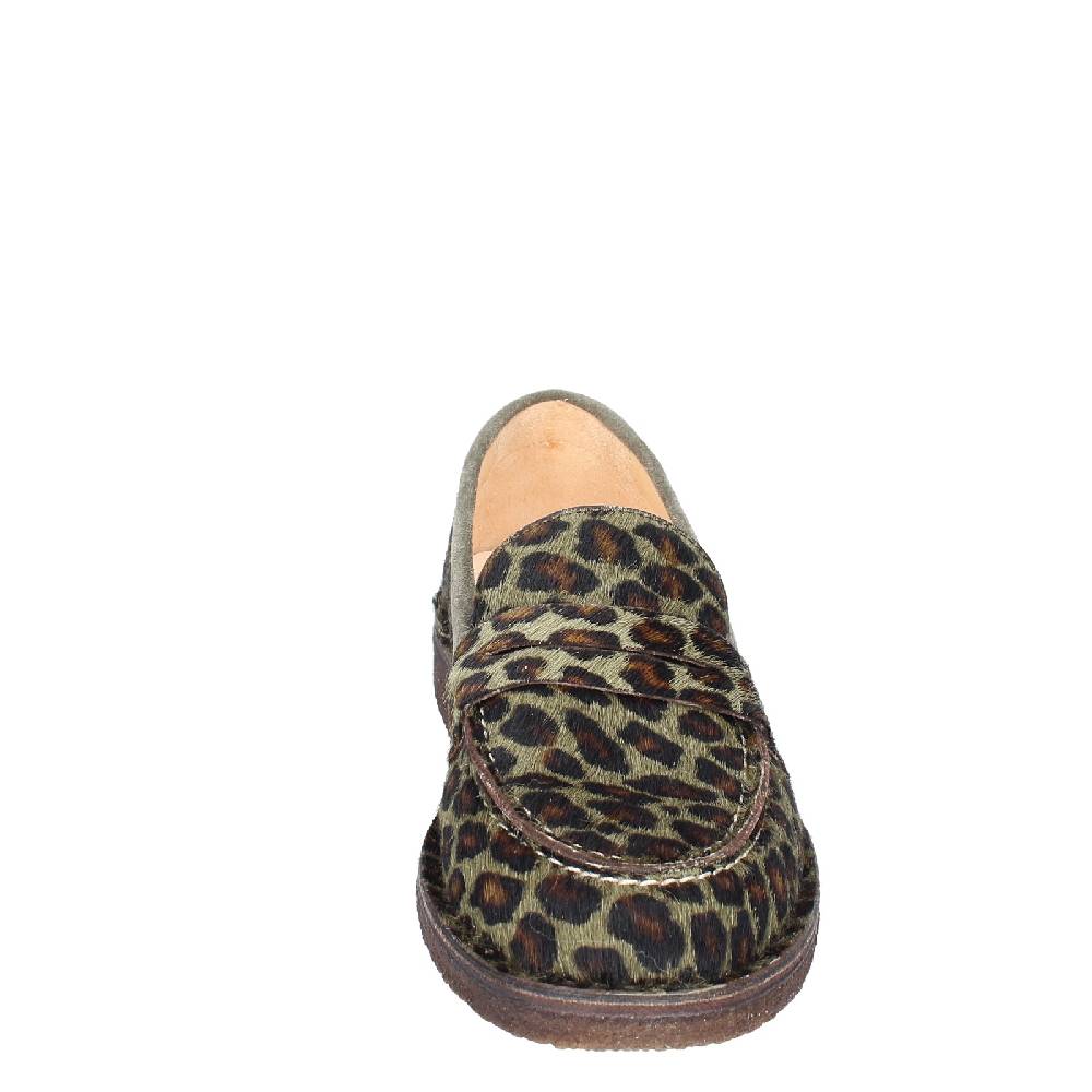 scarpe donna ASTORFLEX mocassini verde cavallino camoscio EY783 Vendite Flash
