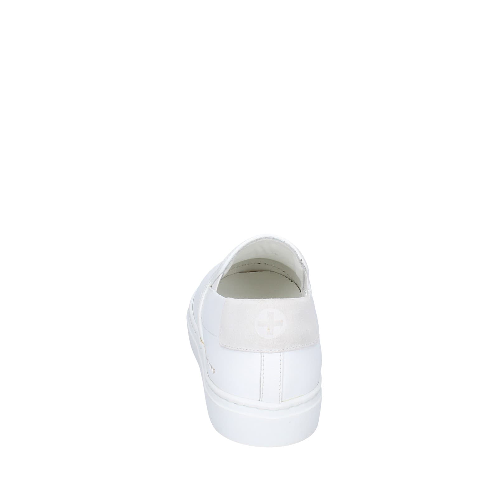 scarpe donna ME+EM mocassini bianco pelle EY198 Moda