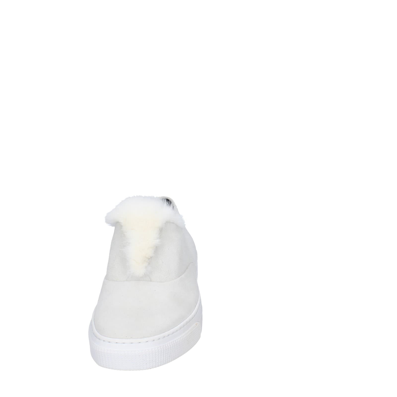 scarpe donna ZCD MONTREAL mocassini bianco camoscio pelliccia HAMILTON EY214 Offerta natalizia