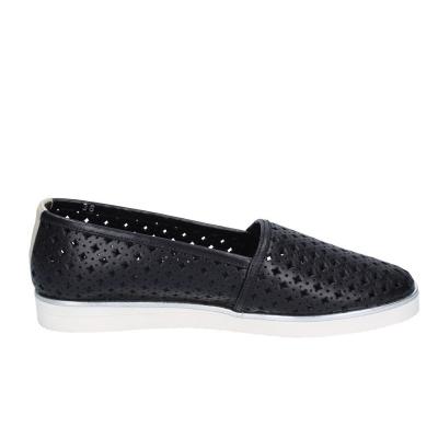 scarpe donna BALDININI mocassini nero pelle BF754 In Linea